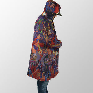 Marvel DC All Heroes Comic Hooded Cloak Coat