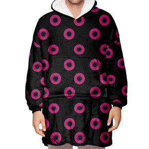 Beetles Pattern Oodie Blanket Hoodie