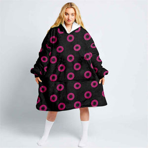 Beetles Pattern Oodie Blanket Hoodie