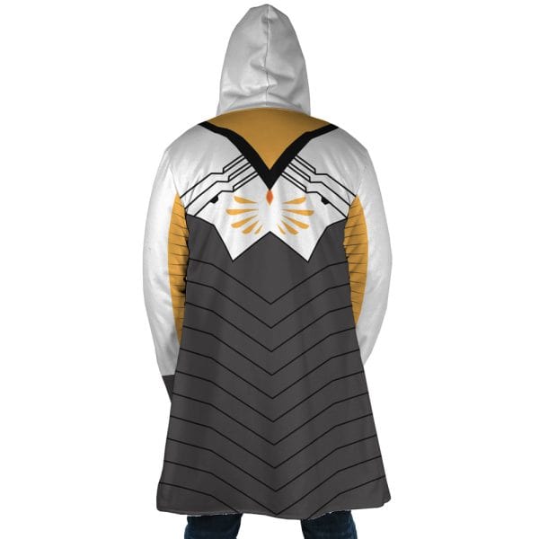 Overwatch Mercy Gaming Hooded Cloak Coat