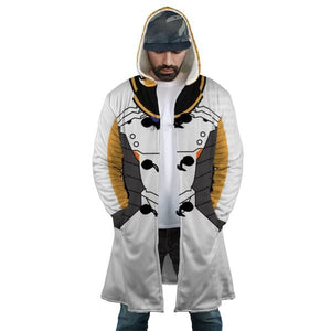 Overwatch Mercy Gaming Hooded Cloak Coat