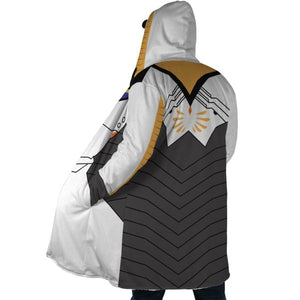 Overwatch Mercy Gaming Hooded Cloak Coat