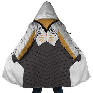 Overwatch Mercy Gaming Hooded Cloak Coat