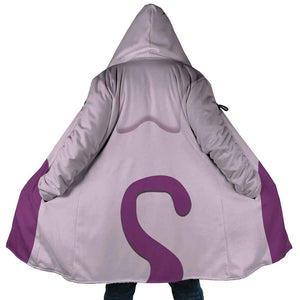 Pokemon Mewtoo Pattern Hooded Cloak Coat