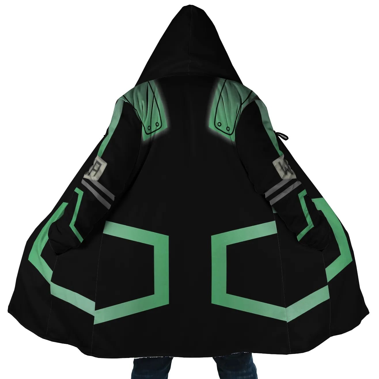 Izuku Midoriya Deku My Hero Academia Hooded Cloak Coat