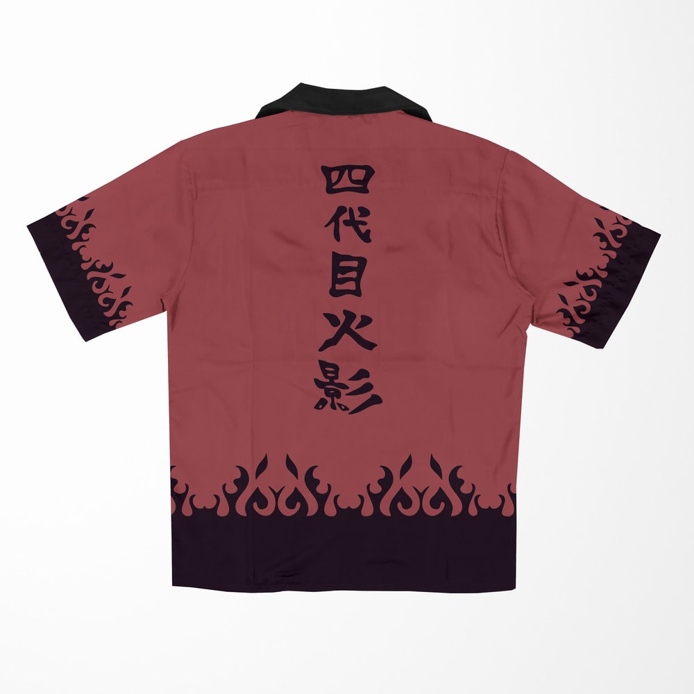 Minato Namakaze 4th Hokage Hawaiian Shirt