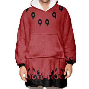 Minato Namakaze 4th Hokage Naruto Oodie Blanket Hoodie