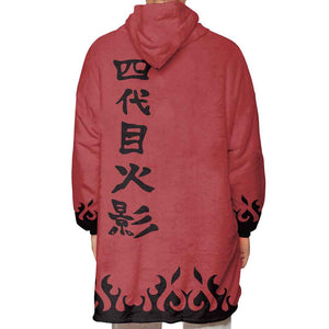 Minato Namakaze 4th Hokage Naruto Oodie Blanket Hoodie