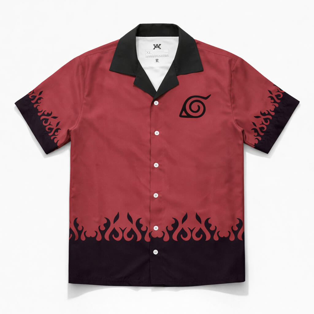 Naruto Hakage Button Up Shirt