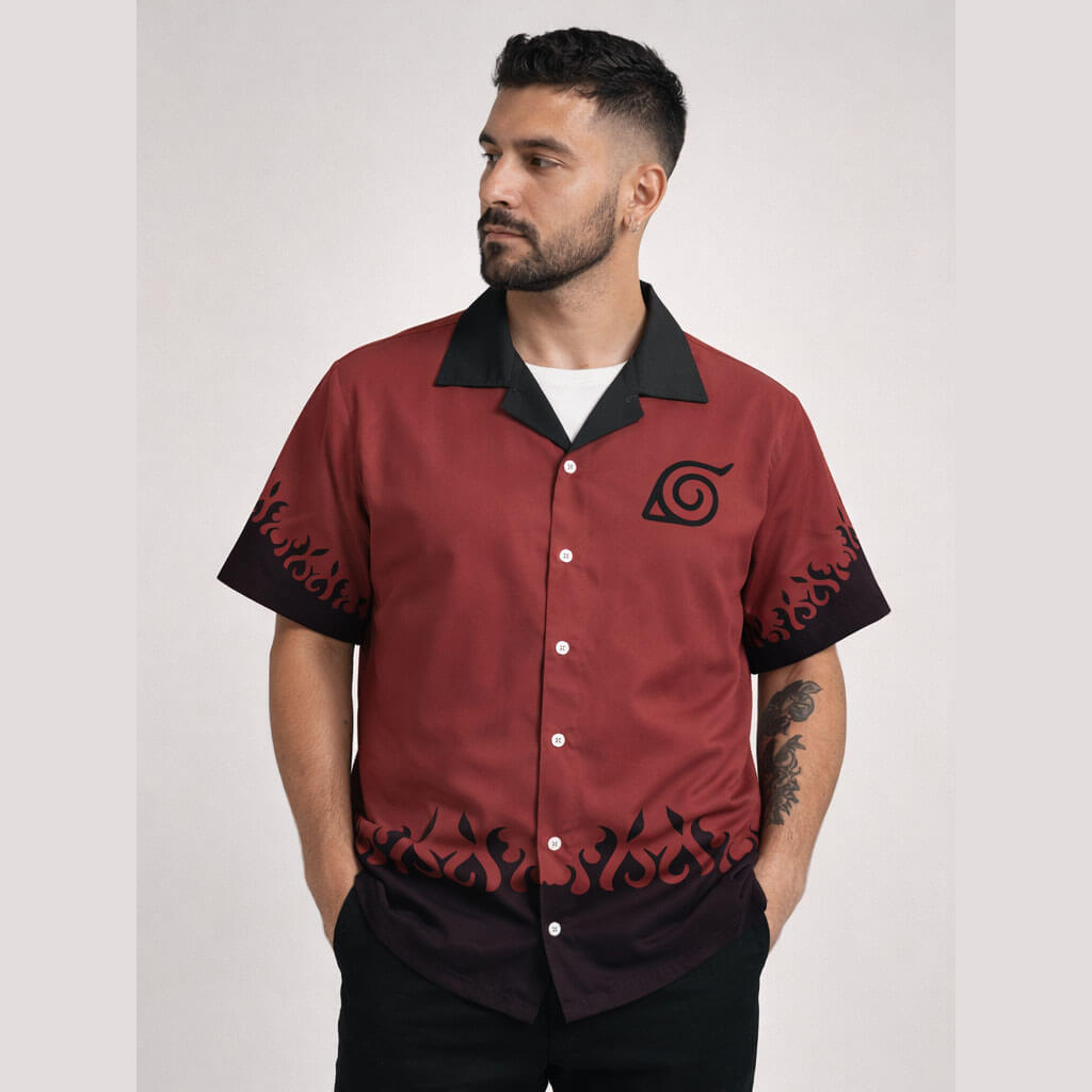 Naruto Hakage Button Up Shirt