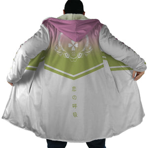 Demon Slayer Hashira Kanroji Hooded Cloak Coat