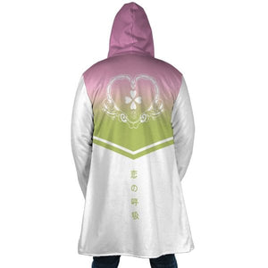 Demon Slayer Hashira Kanroji Hooded Cloak Coat