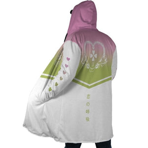 Demon Slayer Hashira Kanroji Hooded Cloak Coat