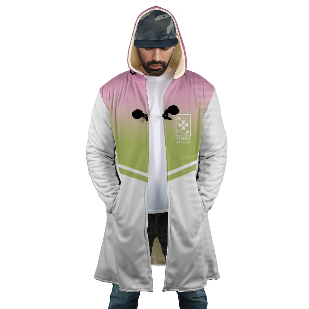 Demon Slayer Hashira Kanroji Hooded Cloak Coat