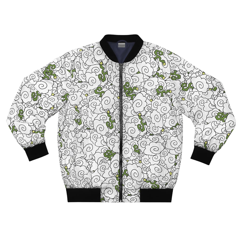 Moku Moku no Mi Smoker Devil Fruit Bomber Jacket