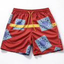 One Piece Luffy Wano Country Mesh shorts