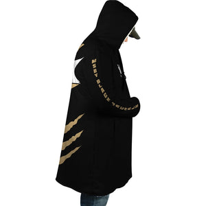 MSBY Black Jackal Hooded Cloak Coat