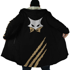 MSBY Black Jackal Hooded Cloak Coat