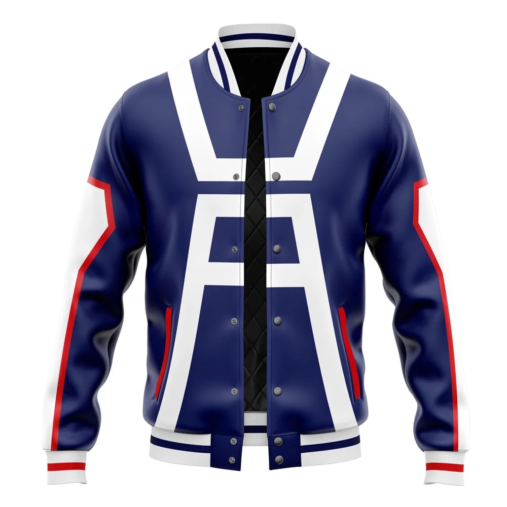 MHA Uniform Baseball Varsity Jacket