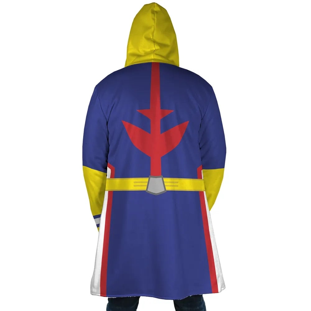 All Might One For All My Hero Academia Hooded Cloak Coat