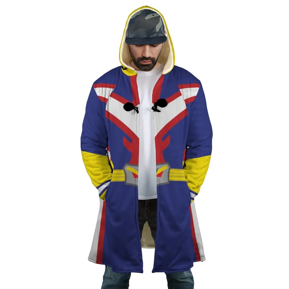 All Might One For All My Hero Academia Hooded Cloak Coat