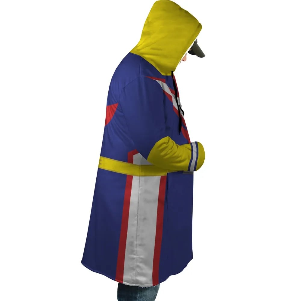 All Might One For All My Hero Academia Hooded Cloak Coat