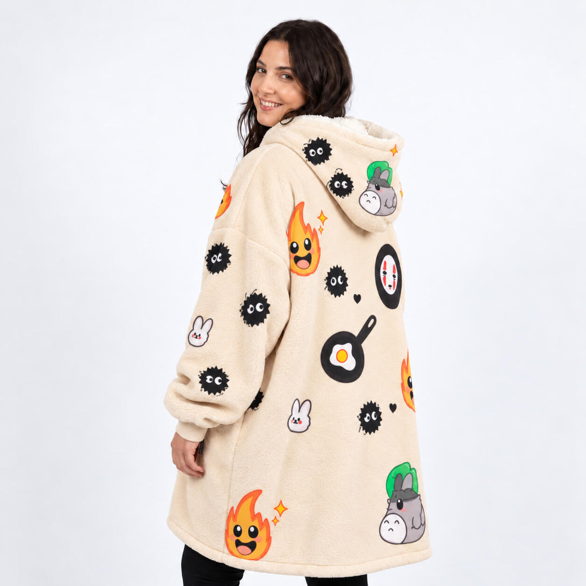 Soots Lebhafter Übergroßer Decken-Hoodie