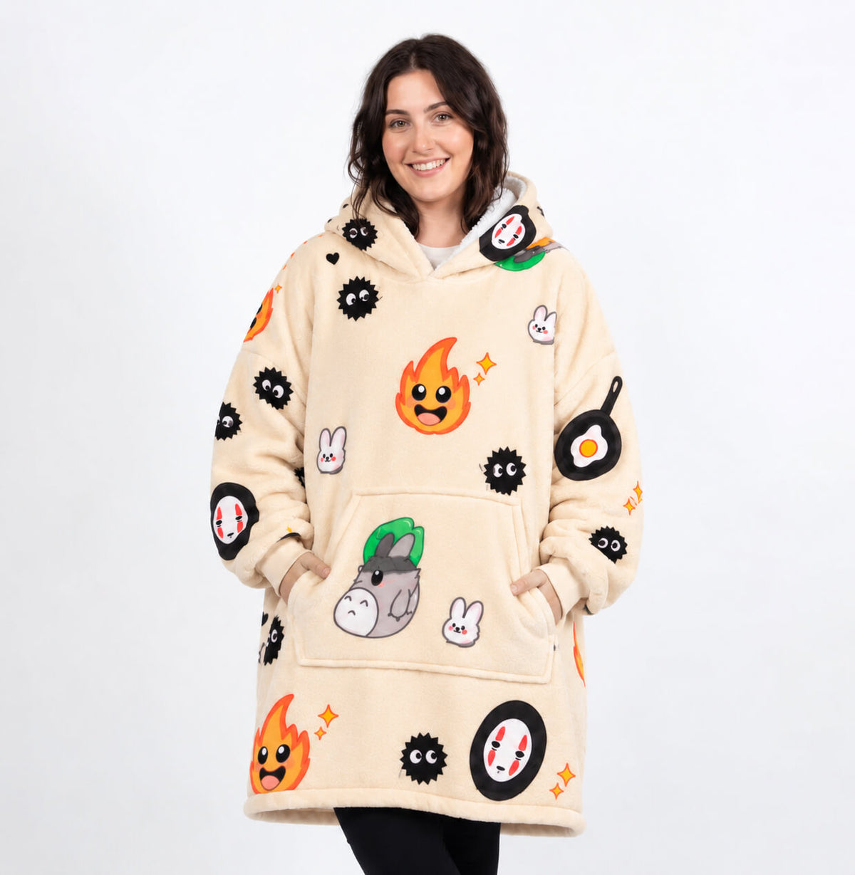 Soots Lebhafter Übergroßer Decken-Hoodie