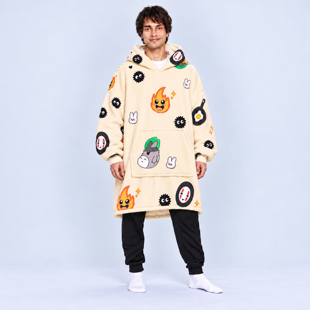 Soots Lebhafter Übergroßer Decken-Hoodie