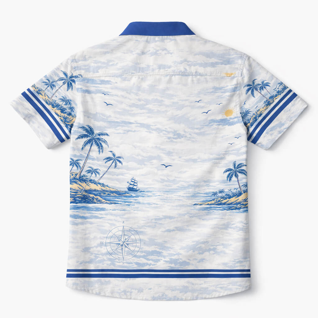 Nami One Piece East Blue Button-up Hawaiihemd
