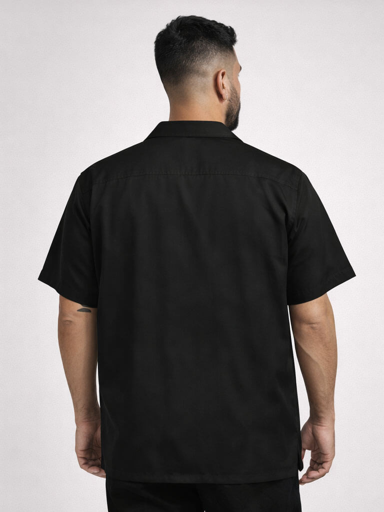 Naruto Akatsuki Kanji Button Up Shirt