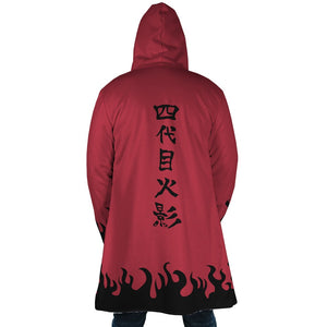 Minato Namikaze Naruto Hooded Cloak Coat