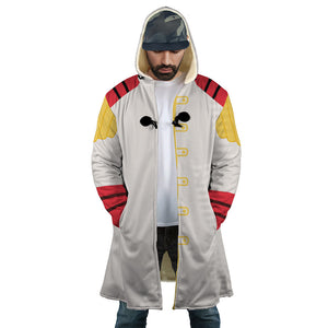 One Piece Admiral Kizaru Hooded Cloak Coat