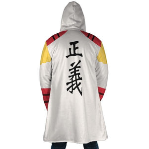 One Piece Admiral Kizaru Hooded Cloak Coat