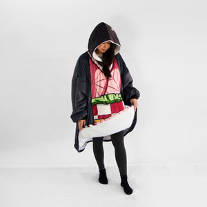 Nezuko Kamado Demon Slayer Blanket Hoodie