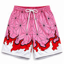 Demon slayer Nezuko Mesh Shorts