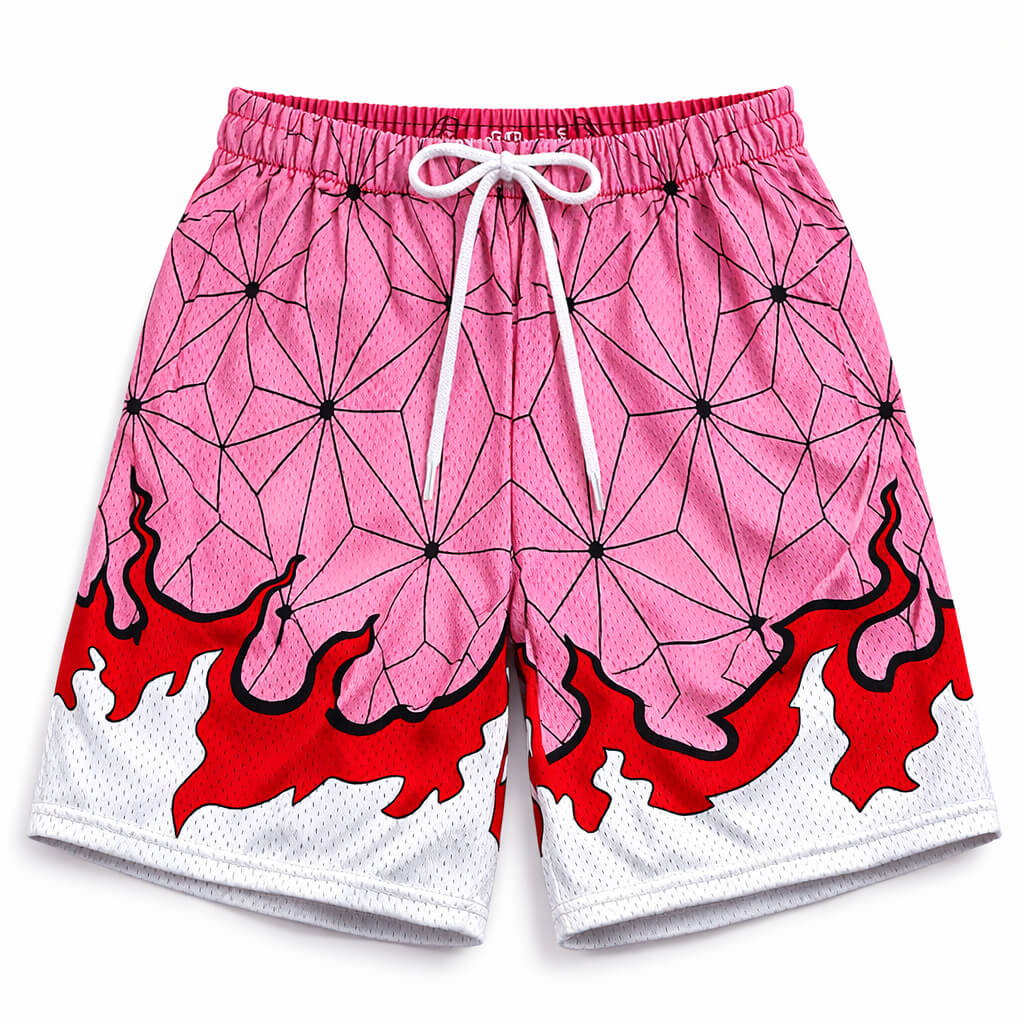 Demon slayer Nezuko Mesh Shorts