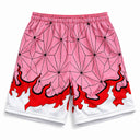 Demon slayer Nezuko Mesh Shorts
