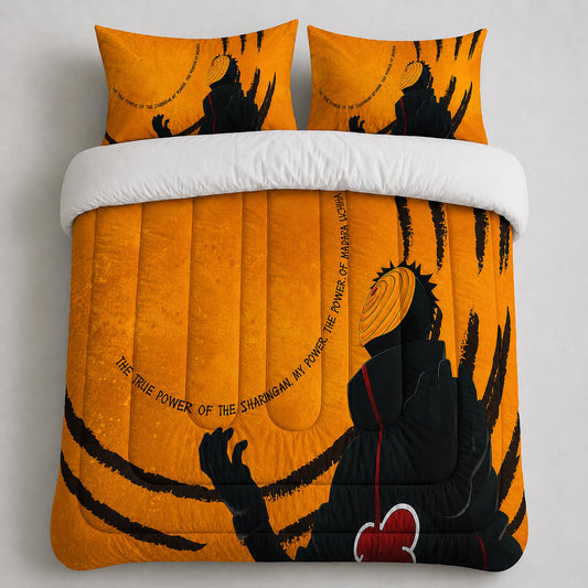 Obito Uchiha Naruto Comforter Bedding