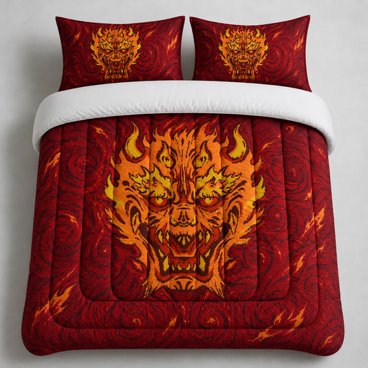 Oni Yokai Comforter Bedding