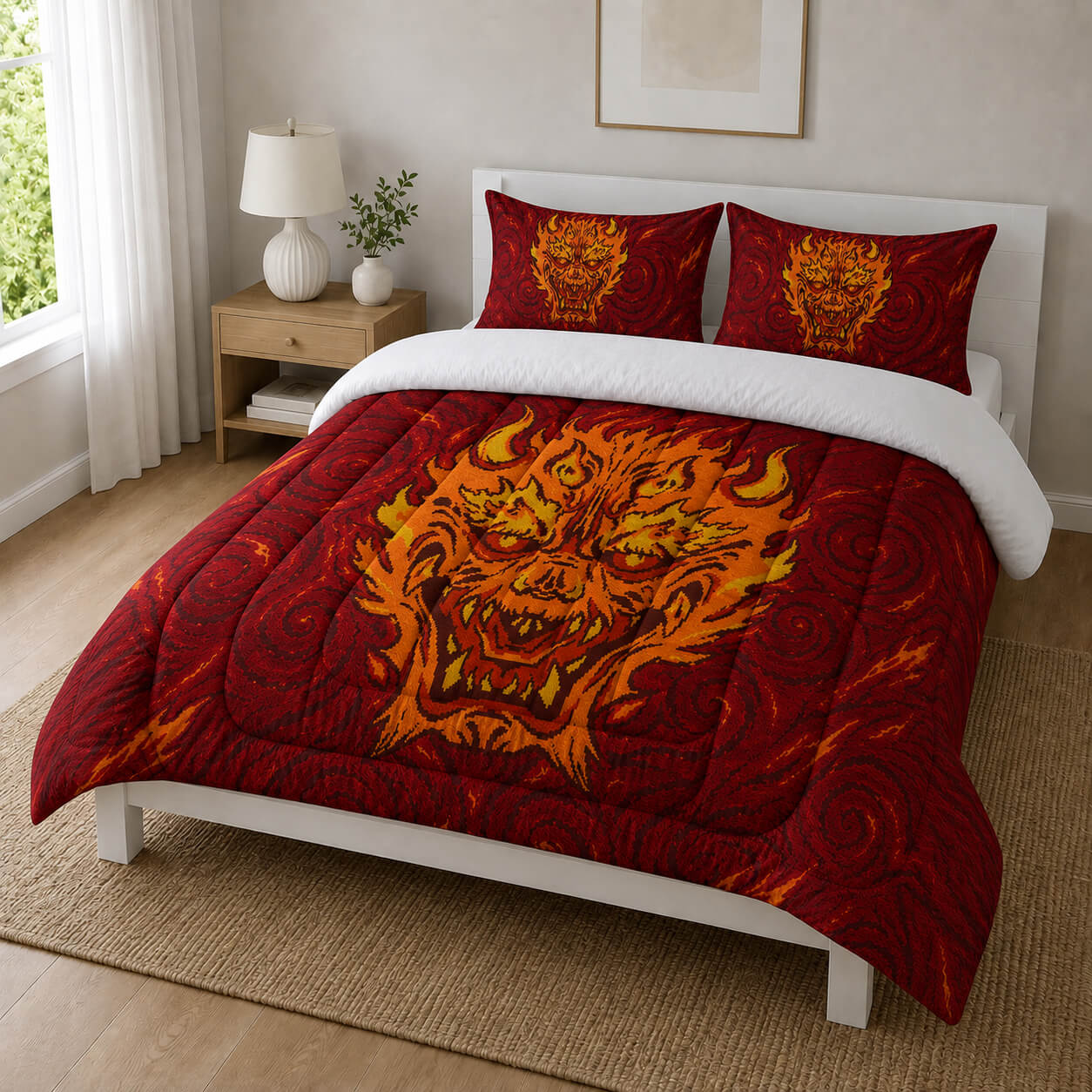 Oni Yokai Comforter Bedding