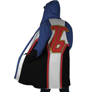 Overwatch Soldier 76 Gaming Hooded Cloak Coat