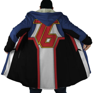 Overwatch Soldier 76 Gaming Hooded Cloak Coat