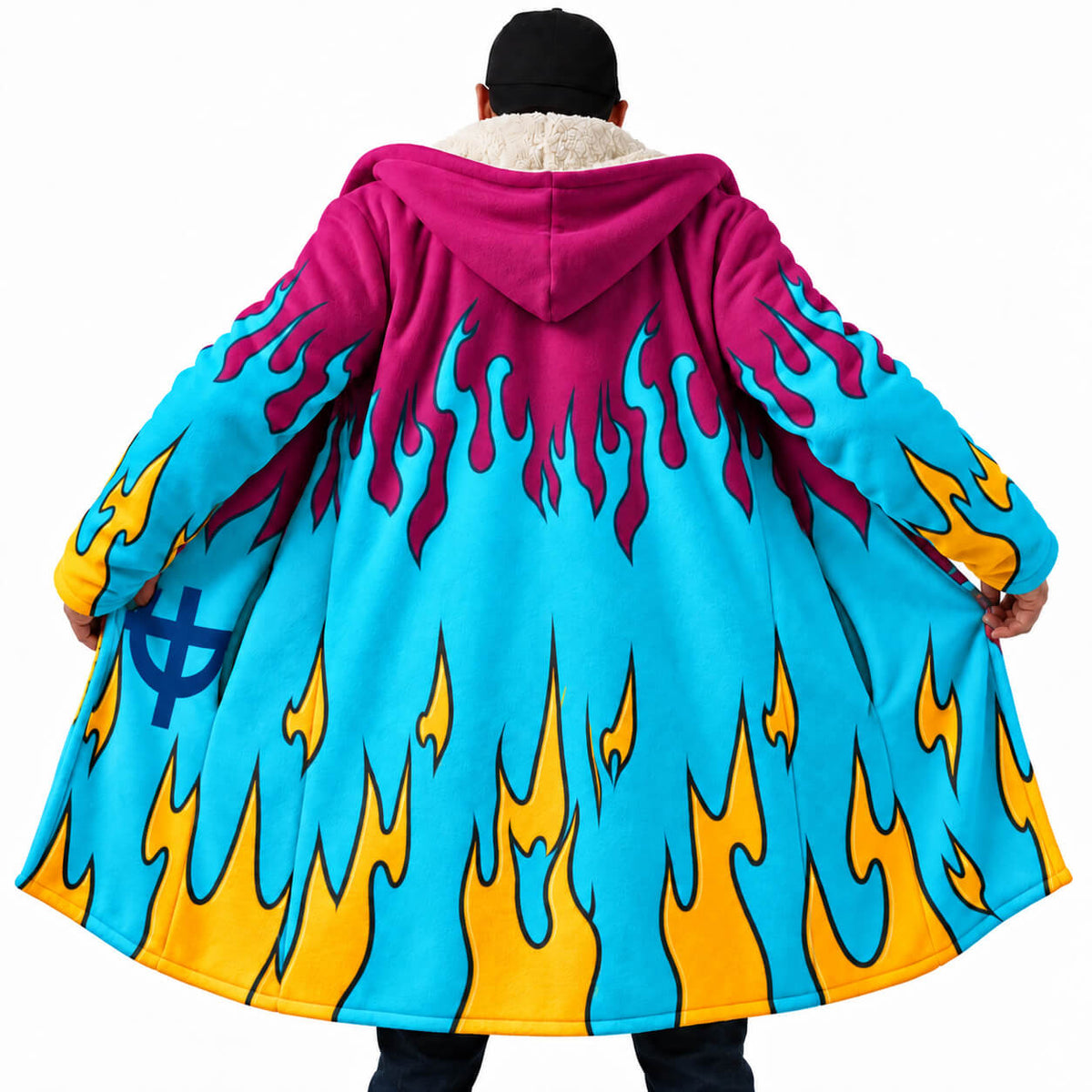 Brook Egghead Island One Piece Kapuzenumhang-Mantel