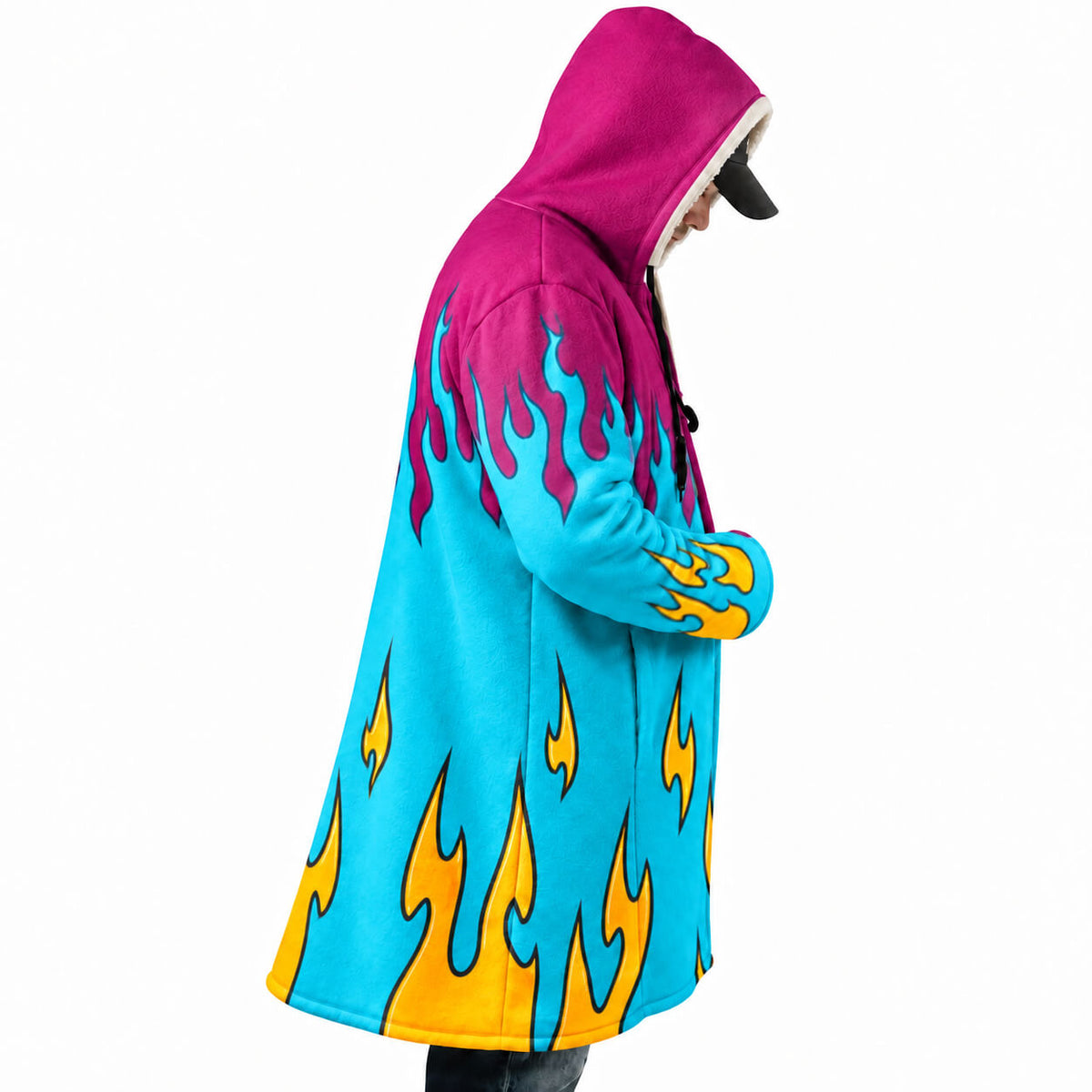 Brook Egghead Island One Piece Kapuzenumhang-Mantel