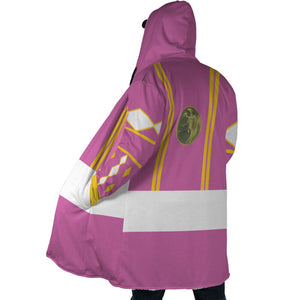 Pink Ranger Ninjetti Mighty Morphin Dream Hooded Cloak Coat