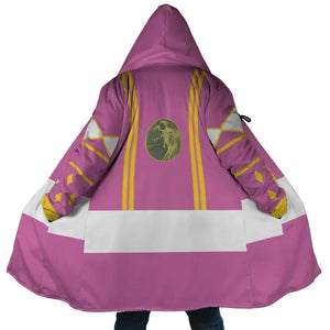 Pink Ranger Ninjetti Mighty Morphin Dream Hooded Cloak Coat