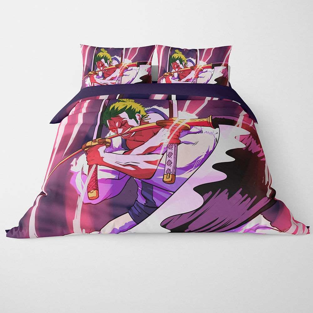 Pirate Hunter One Piece Zoro Duvet Cover Bedding