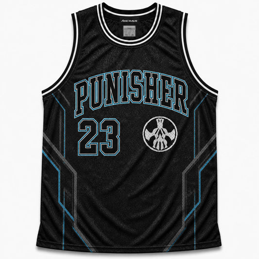 Punisher Trigun Stampede Basketball Jersey