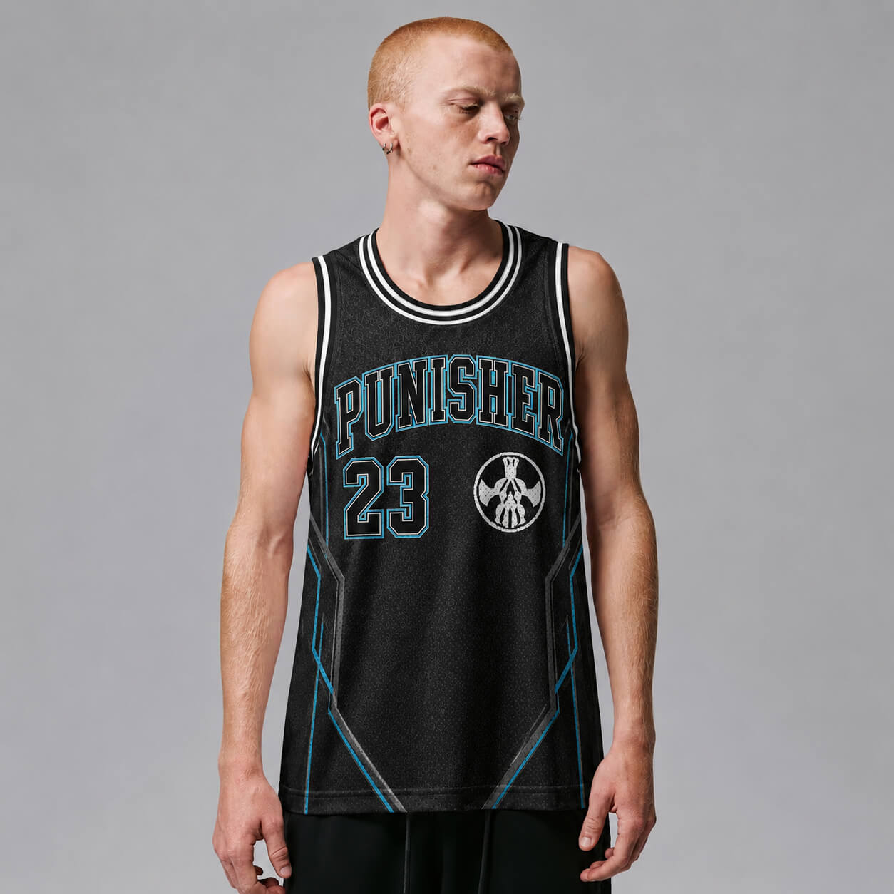 Punisher Trigun Stampede Basketball Jersey